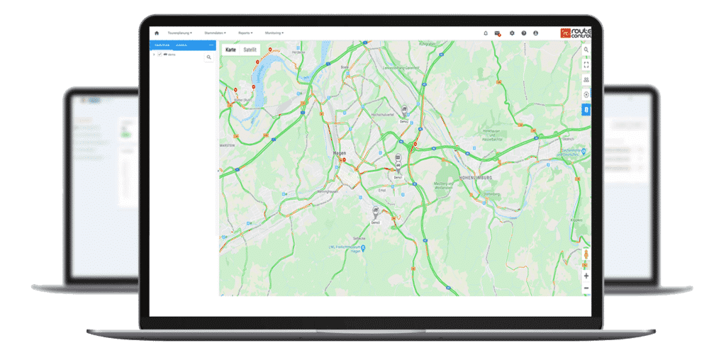 Webportal für GPS Live Fahrzeugortung